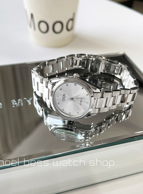 诺尔贝诗手表女秋冬女士女款学生初高中简约气质钢带石英2024新款