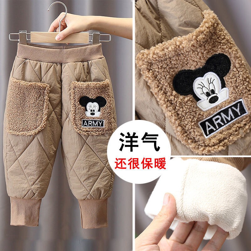 儿童宝宝冬季一条过冬棉裤男童时尚休闲裤小童夹棉三层加厚长裤潮,童装/婴儿装/亲子装,裤子,淘宝优惠券,粉丝福利购,淘宝优惠卷
