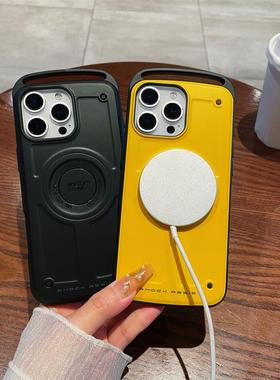 ROOT CO.适用于苹果16promax手机壳磁吸15promax防摔保护套14硅胶13全包12商务糖果色11男女款简约