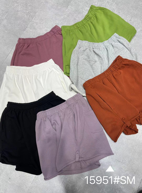 幕茄15951休闲运动2025夏季女士短裤衩百搭时尚显小