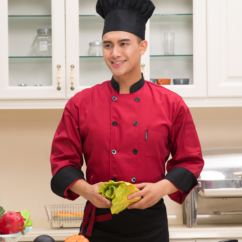 Veste chef cuisinier en coton - Ref 1910019 Image 3