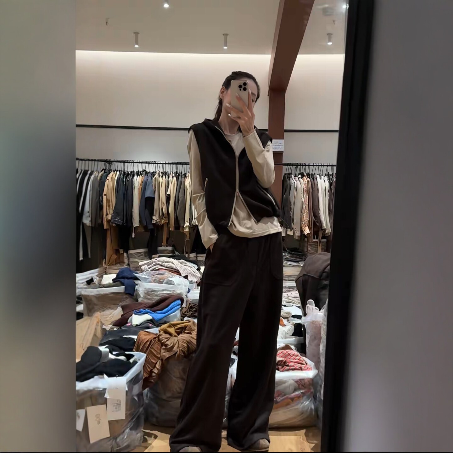秋季V+.COM女T恤卫衣三件套