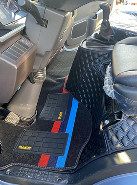 国六江淮新威铃M7M6K7K6K5K3运多多N1N3N5N6傲运全包围货车脚踏垫