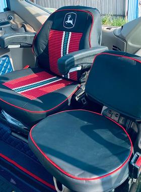 约翰迪尔拖拉机坐垫套6M2104/6E1504/6B1404/6B1204全包围座椅套