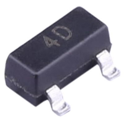 MMBTA94丝印4D全新现货CJ长晶400V200mA350mW三极管晶体管集成IC