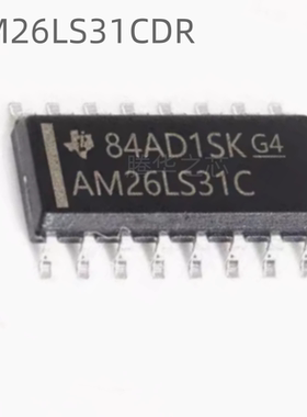 全新 AM26LS31CDR 丝印AM26LS31C  封装SOP16 驱动器芯片