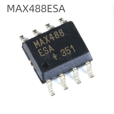 全新 MAX488ESA MAX488 封装SOP-8 RS-422/RS-485收发器芯片