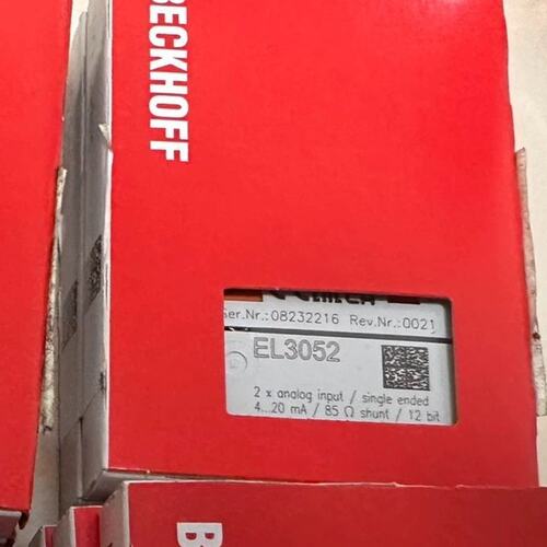 议价倍福EL3052模块EL3062 EL4102 EL4004可维修