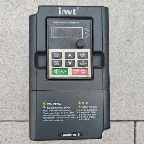 议价英威腾invt变频器GD10-1R5G-4-B15KW三可维修