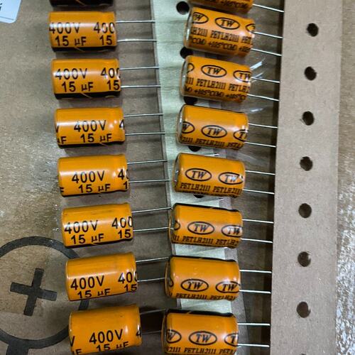 议价400v15uf 10x16泰威TW电解电容高频低阻长寿命剩可维修