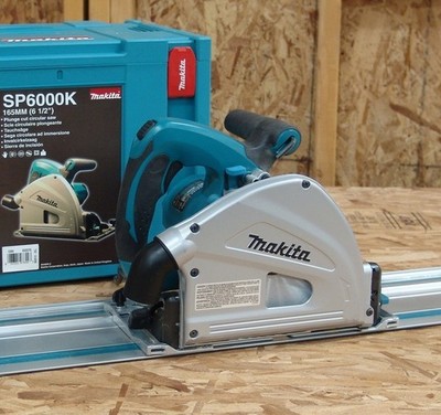 Makita/牧田SP6000K1 轨导锯配件电机转子定子碳刷组合