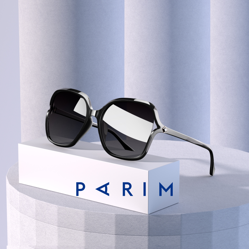 派丽蒙墨镜女夏防晒新款眼镜防紫外线大脸韩版潮大框偏光太阳镜