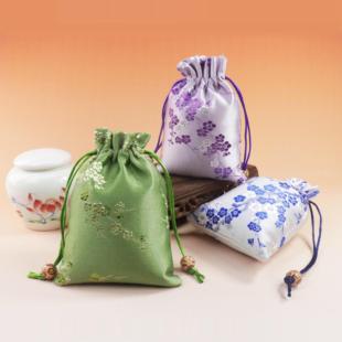 香包香囊空袋中药香囊diy材料包衣柜香包香囊粉色精致中药香囊