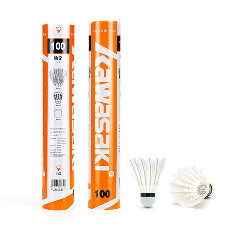 kawasaki Kawasaki badminton Small Peter Jackson's King Kong 100 Goose feather ball Three- train With the ball Flight stablein the Sports/Yoga/Fitness/Fans supplies , Badminton , Badminton  category - from Buy2taobao.com to provide professional Taobao agent buy service
