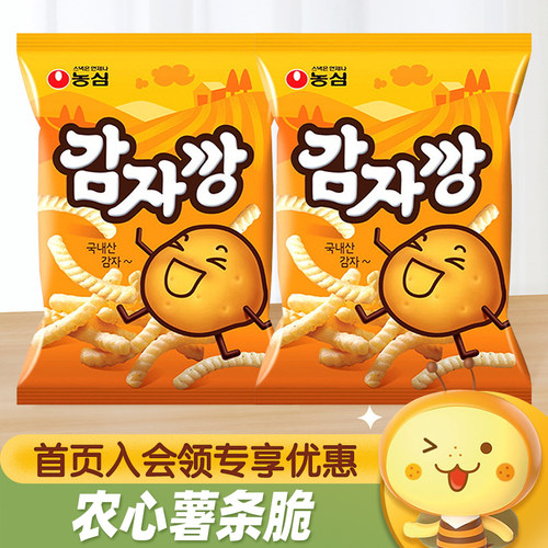 韩国进口农心原味薯条脆
