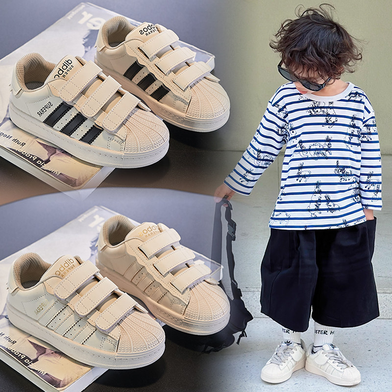 儿童运动鞋春秋季2025新款男童小白鞋女童贝壳头板鞋宝宝鞋子潮牌,童鞋/婴儿鞋/亲子鞋,运动鞋,淘宝优惠券,粉丝福利购,淘宝优惠卷