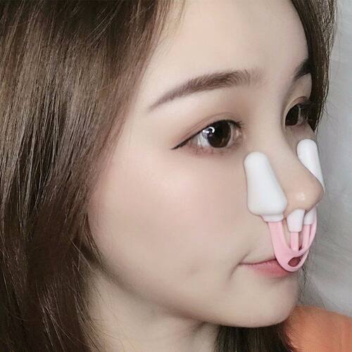 鼻夹提高鼻梁美鼻夹挺夹鼻器塑型器缩小鼻翼鼻子矫正瘦鼻神器男女