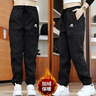 运动裤女士冬季加绒加厚2026新款灯芯绒显瘦休闲裤时尚百搭束脚裤