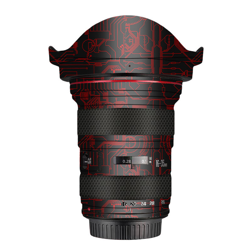 漫步驴适用于佳能EF16-35 f2.8二代保护贴膜 1635贴纸磨砂贴皮3M - 实物图