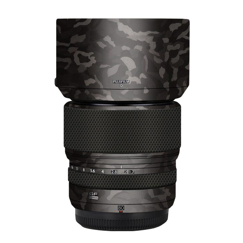 漫步驴适用于富士GF80 F1.7 镜头保护贴膜改色膜贴纸全包3M彩色纸