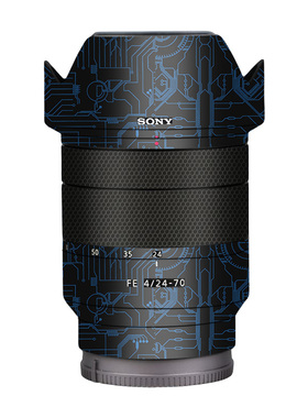 漫步驴适用于索尼FE24-70F4ZA镜头保护贴膜2470贴纸改色膜3M全包