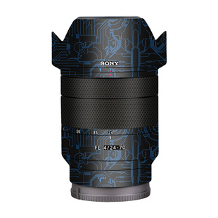 漫步驴适用于索尼FE24-70F4ZA镜头保护贴膜2470贴纸改色膜3M全包