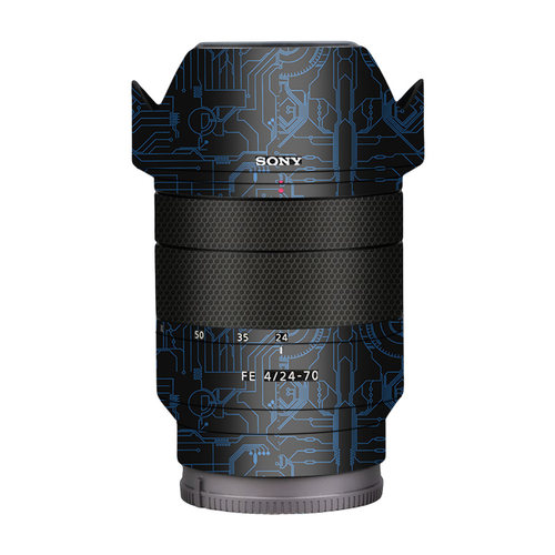 漫步驴适用于索尼FE24-70F4ZA镜头保护贴膜2470贴纸改色膜3M全包
