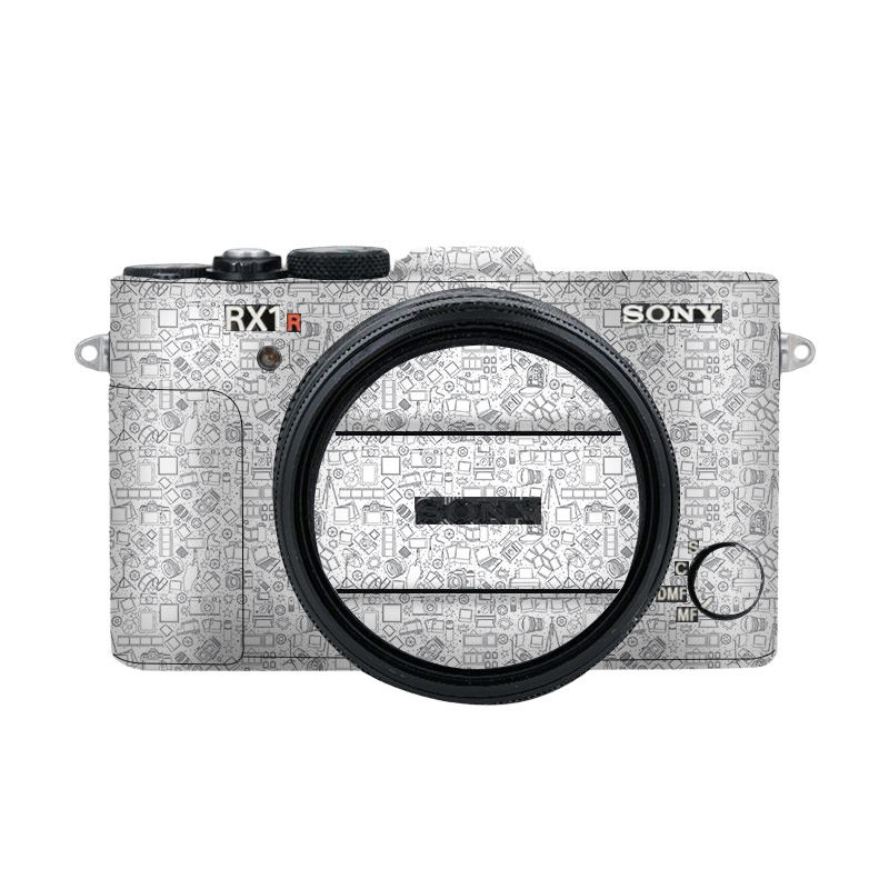 漫步驴适用于索尼黑卡rx1r相机机身贴膜黑卡rx1一代防刮贴皮磨砂