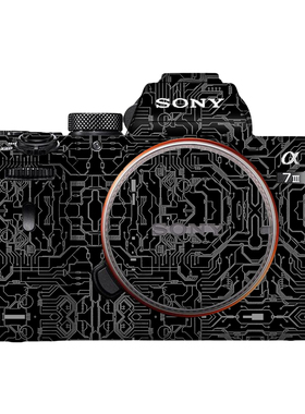 漫步驴适用于索尼单反A7M3相机贴皮A7MIII机身贴膜贴纸彩色全包