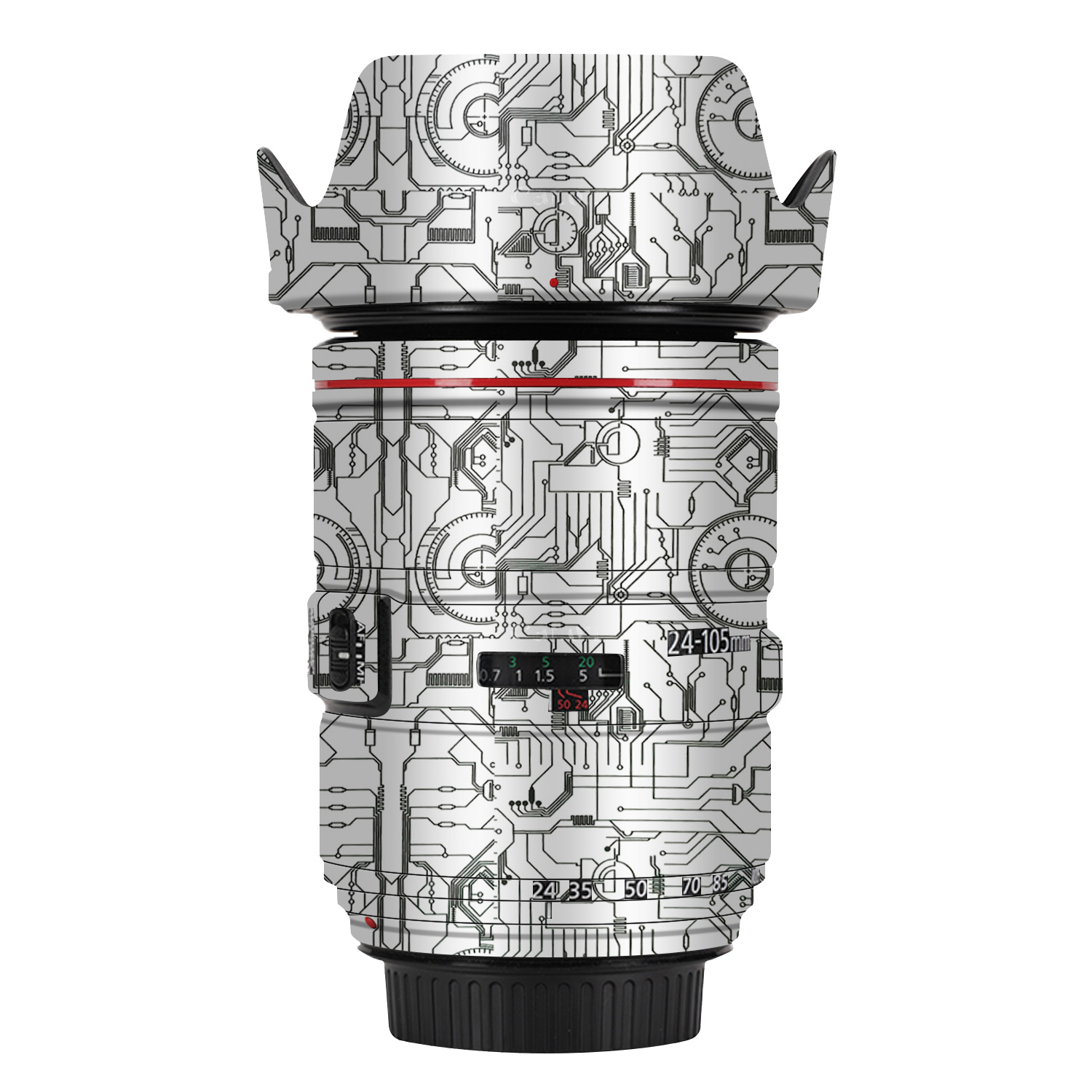 适用于佳能EF24-105F4二代镜头保护贴膜全包彩色贴纸皮肤无痕胶膜