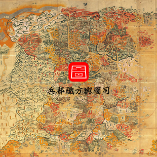 【舆图】1783年天明癸卯大清广舆图 清朝政区图