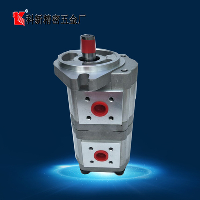 双联齿轮泵法兰按装高压液压油泵