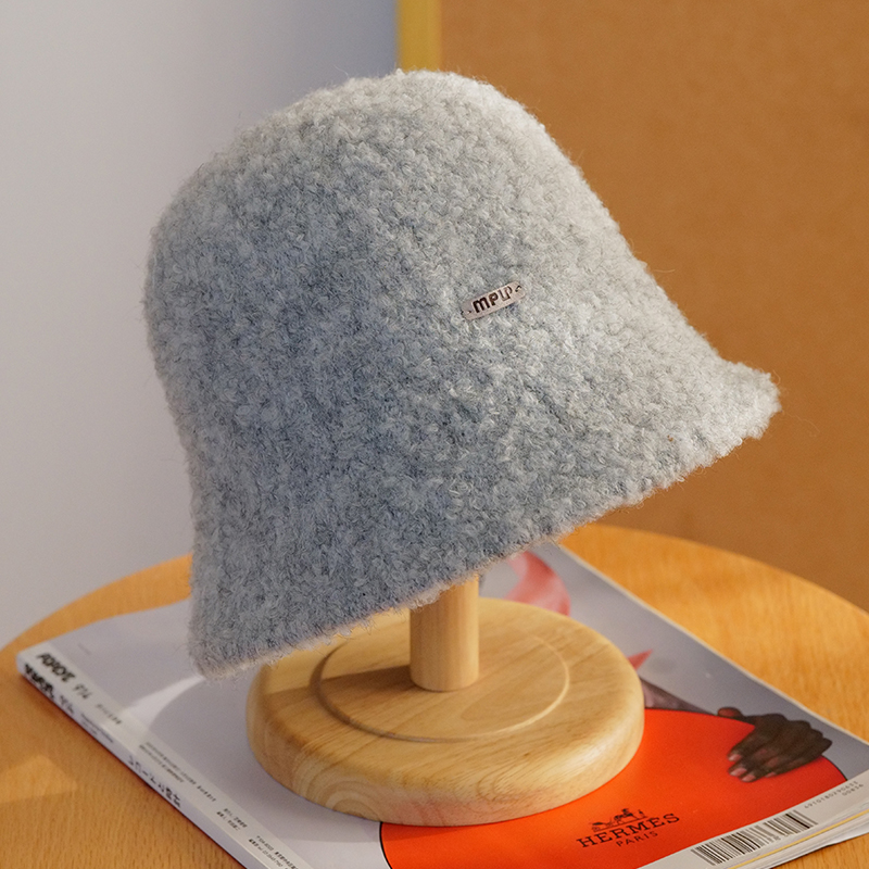 Himade加厚毛呢小众保暖渔夫帽