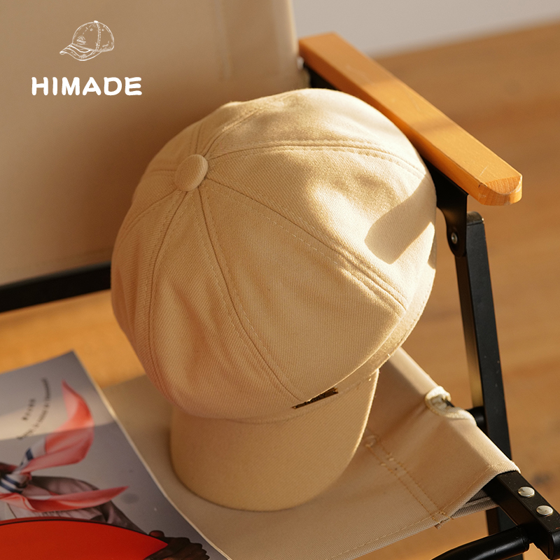 Himade秋冬季毛呢八角帽