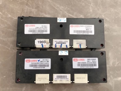 比亚迪E5电池信息采集器，型号5AEV-2152500D/BIC-1/PACK-4