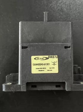 拆机GLVAC国力400A 450V高压直流继电器， 型号:GLW400AS-61301