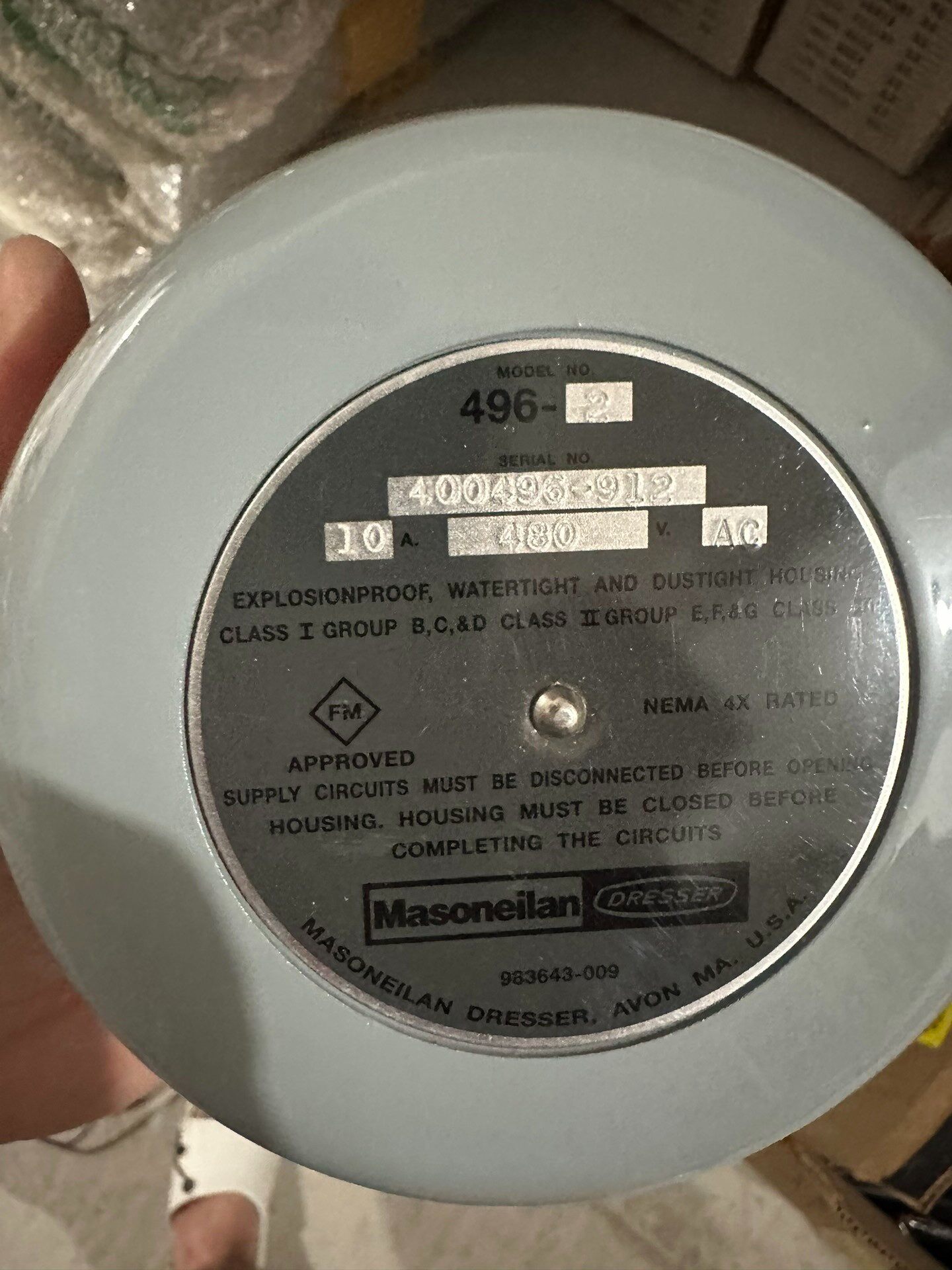 梅索尼兰 定位器 496-2 全新原装一个现货议价