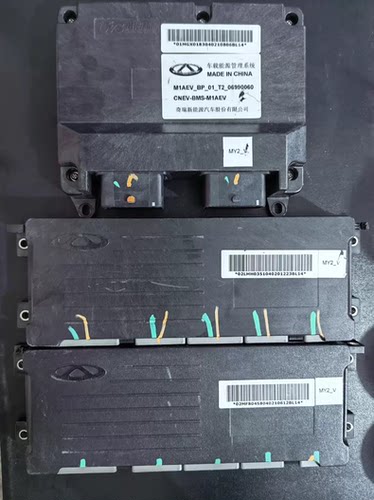 拆机奇瑞艾瑞泽捷威BMS电池管理系统， 主板型号：M1AEV_BP_01_T2