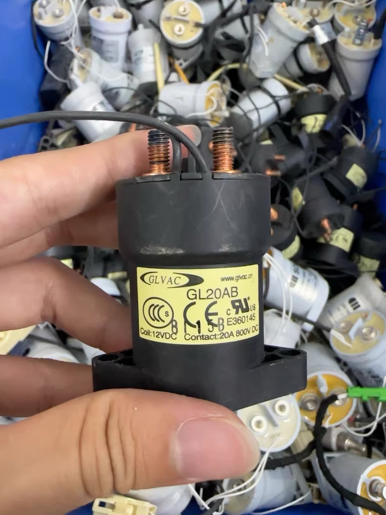 GLVAC国力继电器GL20AB 12V新能源汽车预充接触器800VDC 20A
