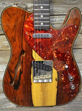 X标价9折Fender芬达Custom Shop Artisan Thinline Tele电吉他