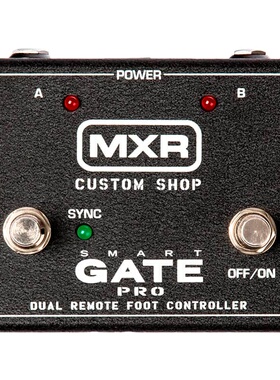 Dunlop邓禄普使用外接踏板开关M235FC M235吉他降噪单块效果器