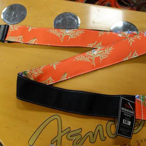 Fender芬达夏威夷风格印花背带