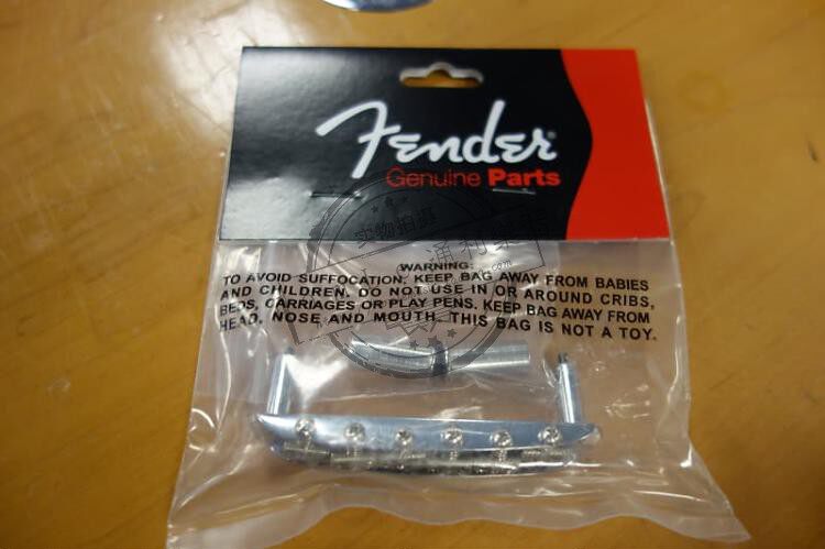 X标价9折Fender芬达JAZZMASTER BRIDGE ASSEMBLY琴桥组件005-4460