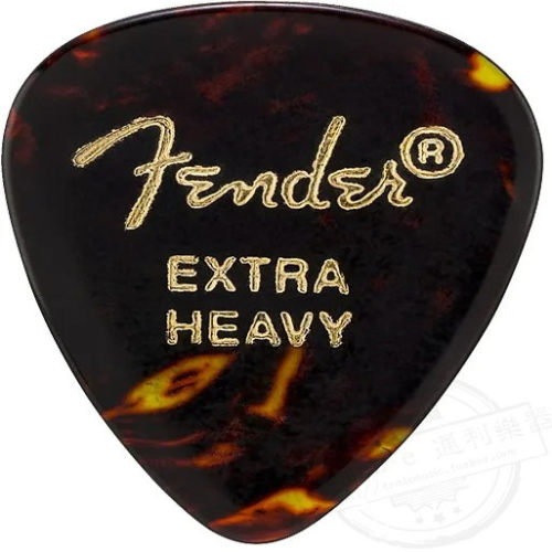 Fender芬达451形拨片经典赛璐珞