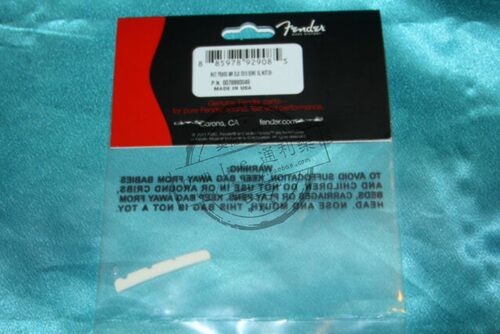 X标价9折 Fender 芬达PRECISION BASS PRE-SLOTTED 弦枕 007-8980