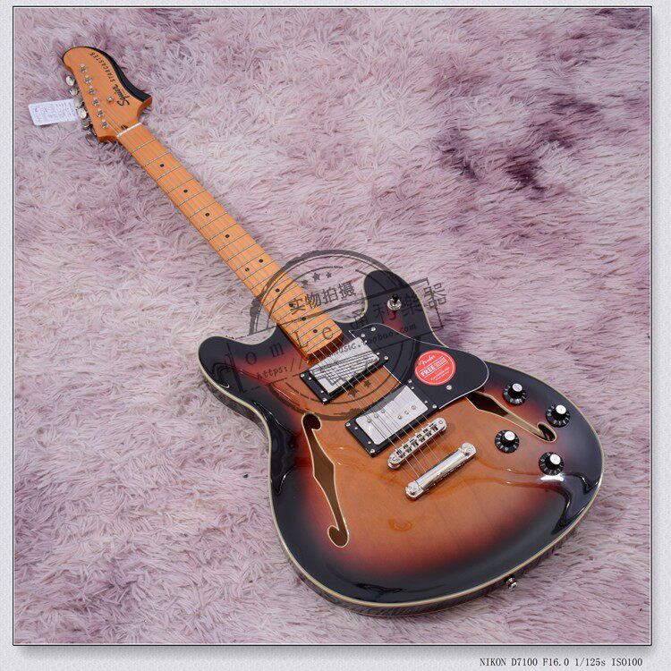 电吉他Squier思奎尔枫木指板