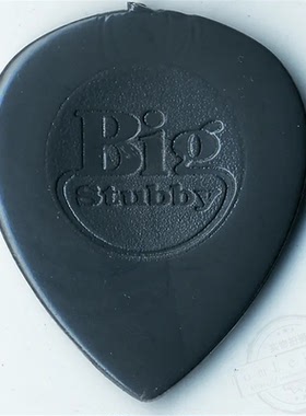 美产 Dunlop 邓禄普 Stubby 大小水滴 吉他拨片 电木民谣