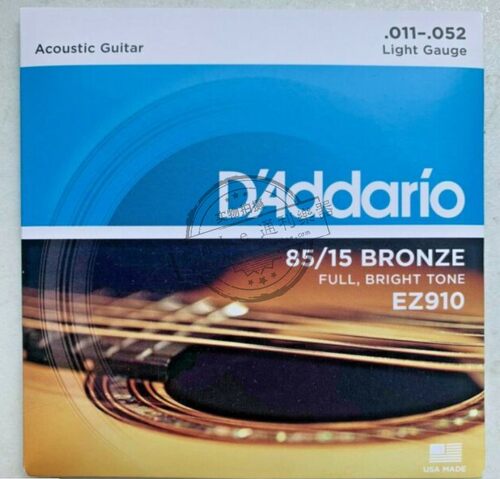 标价9折 D'Addario 达达里奥EZ920/910/16/NB1253/EJ15吉他 琴弦