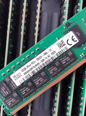 SK 海力士HMA84GR7DJR4N-WM 32G DDR4 PC4-2933Y RECC 服务器内存