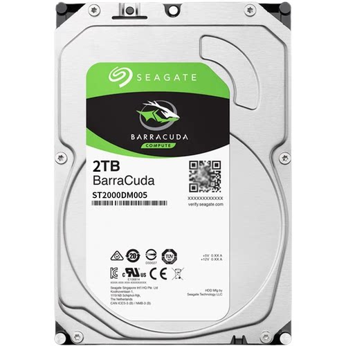 Seagate/希捷ST2000DM005 酷鱼2tb监控安防录像机台式机械硬盘2t